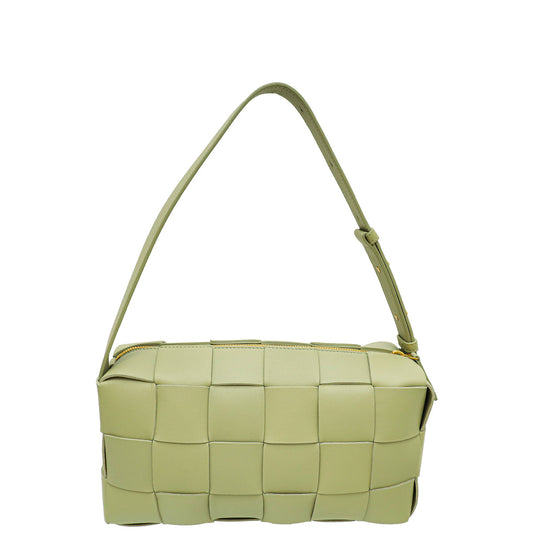 Bottega Veneta Mushroom Brick Cassette Shoulder Bag