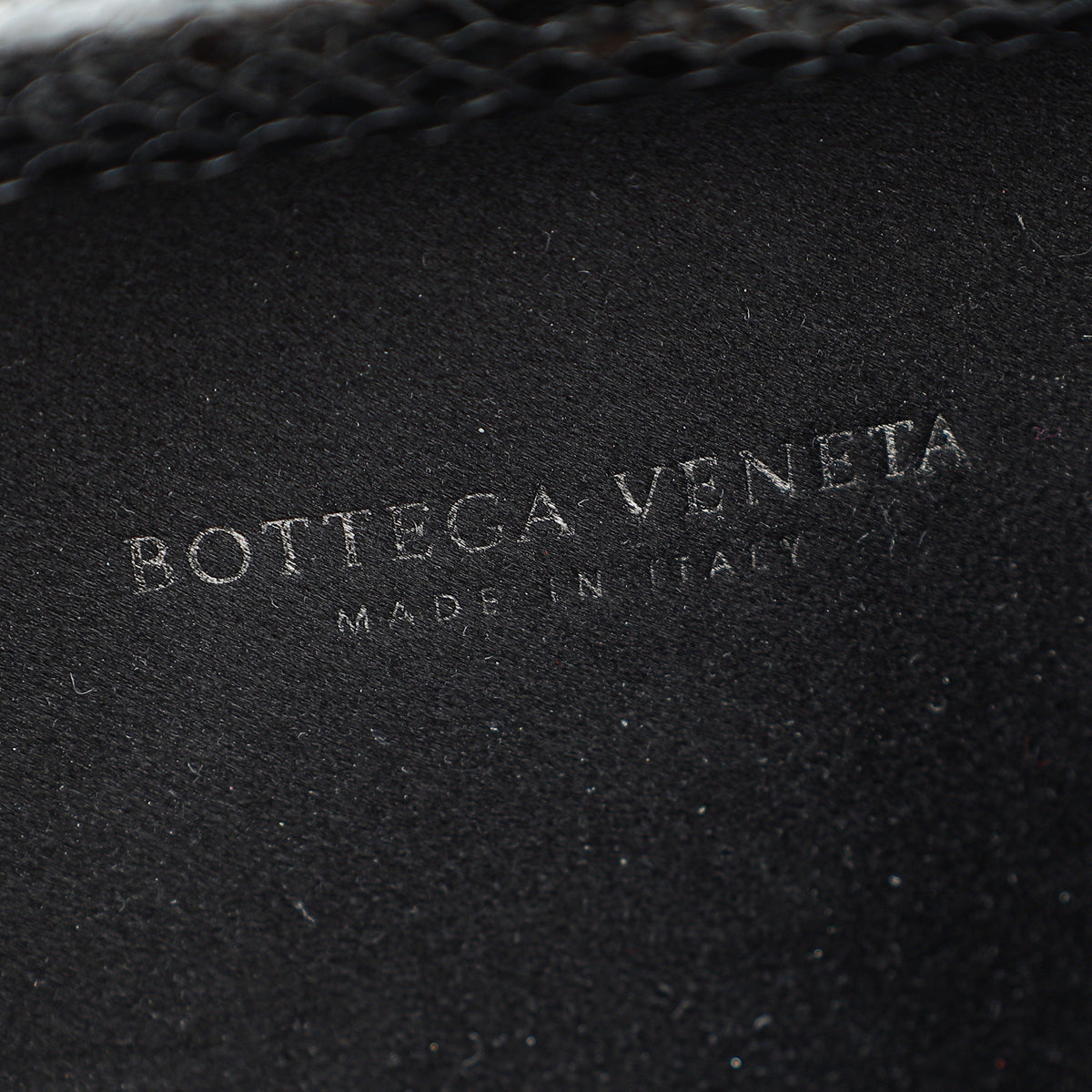 Bottega Veneta Black Satin Ayers Stretch Knot Clutch