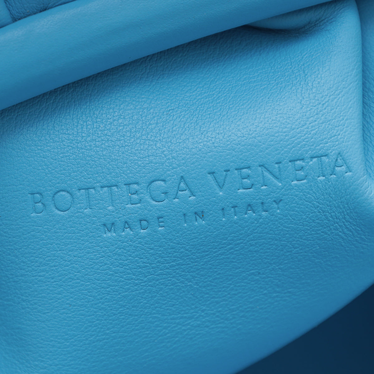 Bottega Veneta Sky Blue Pouch