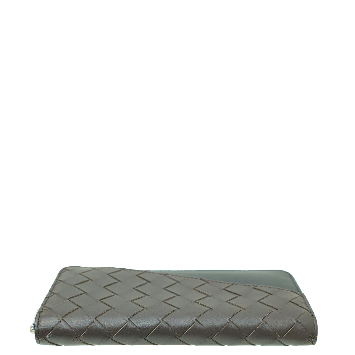 Bottega Veneta Chocolate Intrecciato Nappa Zip Around Wallet