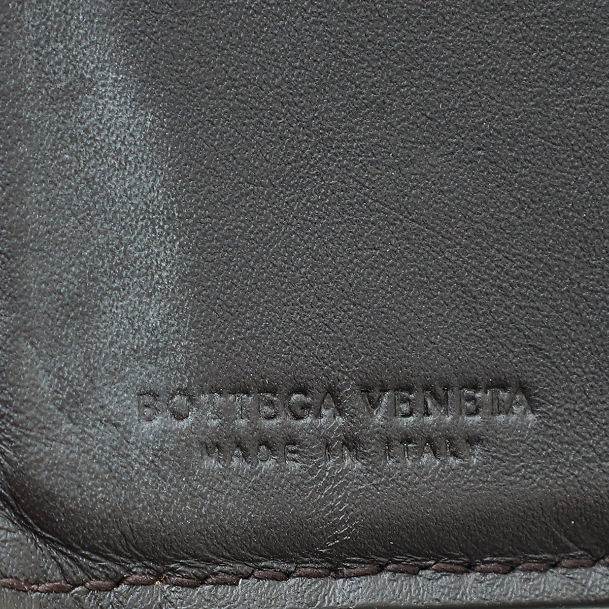 Bottega Veneta Chocolate Brown Intrecciato Nappa Slim Bifold Wallet