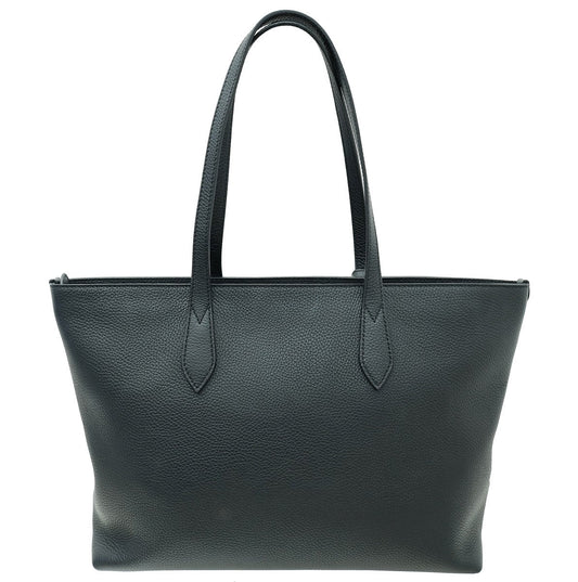 Burberry Black Ardwell Medium Zip Medium Tote Bag