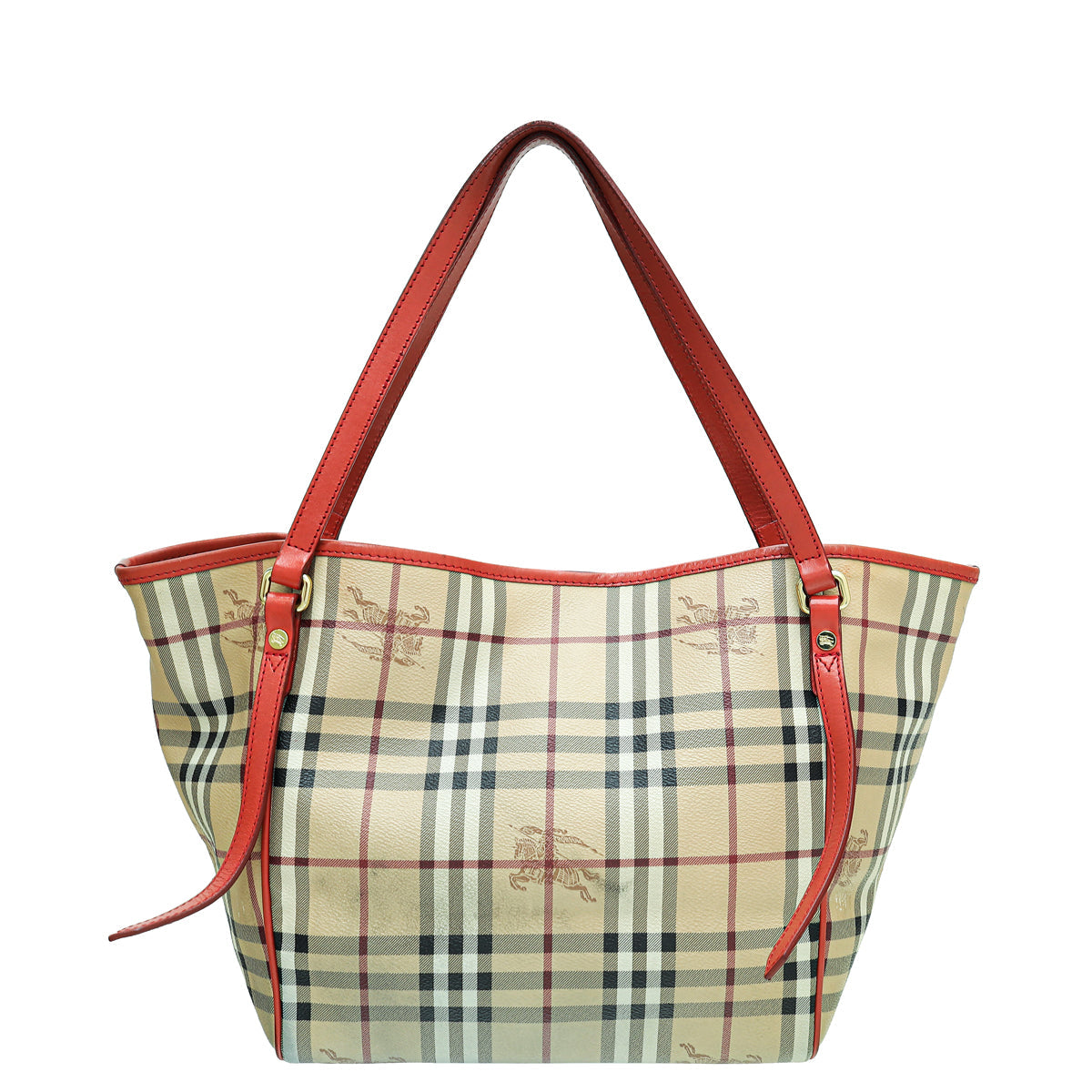 Burberry Bicolor Haymarket Check Canterbury Tote Bag