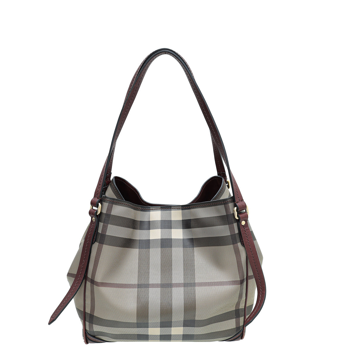 Burberry Smoked Check Canterbury Tote Medium Bag