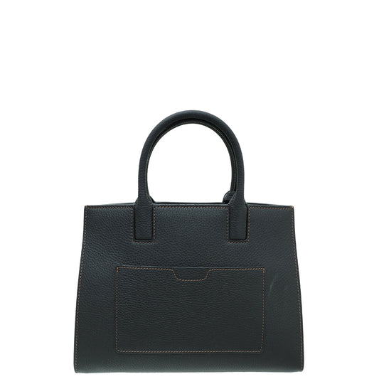 Burberry Black Frances Top Handle Mini Bag