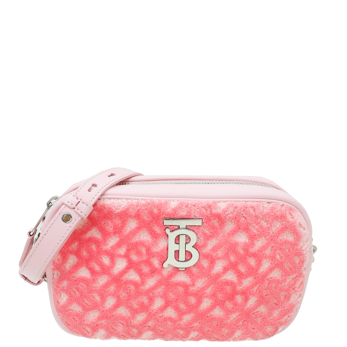 Burberry Pink Towel Small Lola Camera Bag