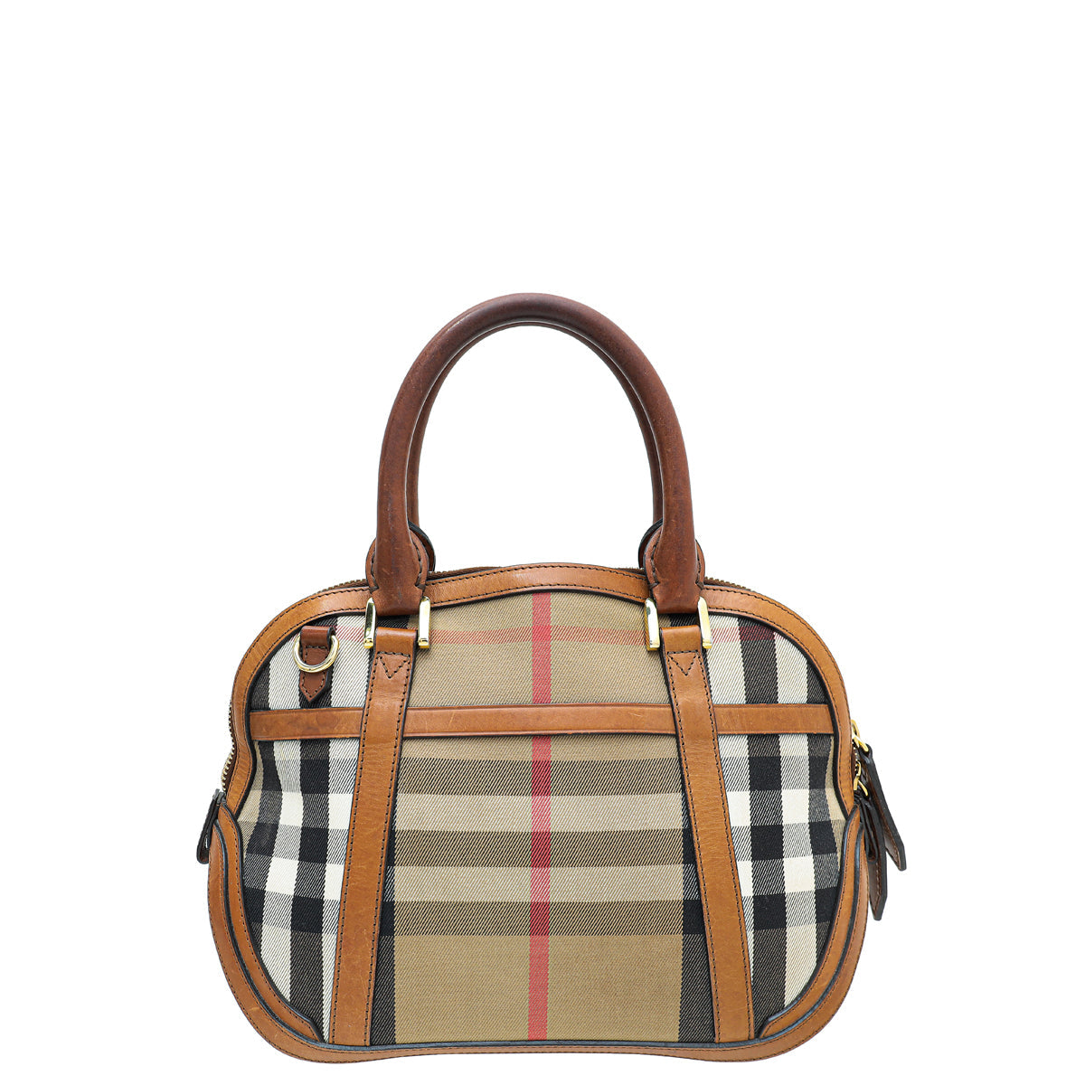 Burberry House Check Orchard Satchel Bag