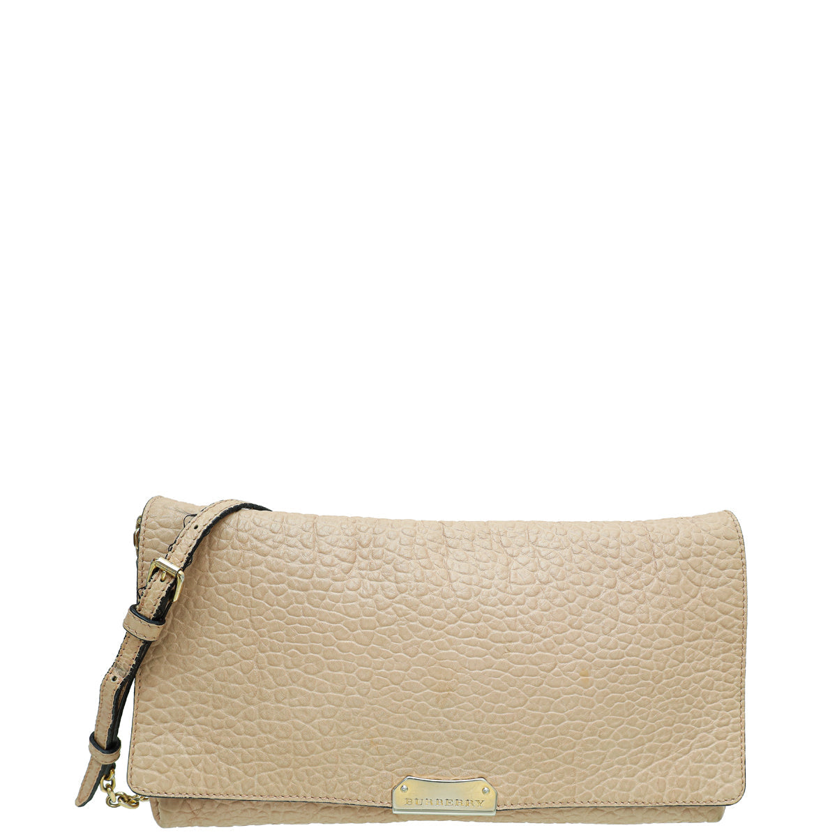 Burberry Nude Mildenhall Flap Crossbody Bag