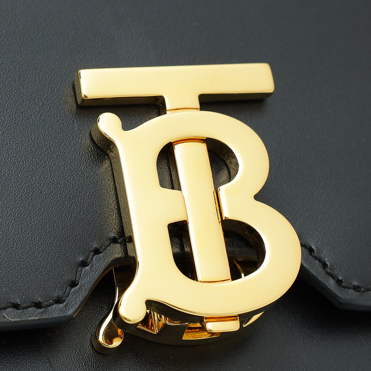 Burberry Black TB Bum Bag Small