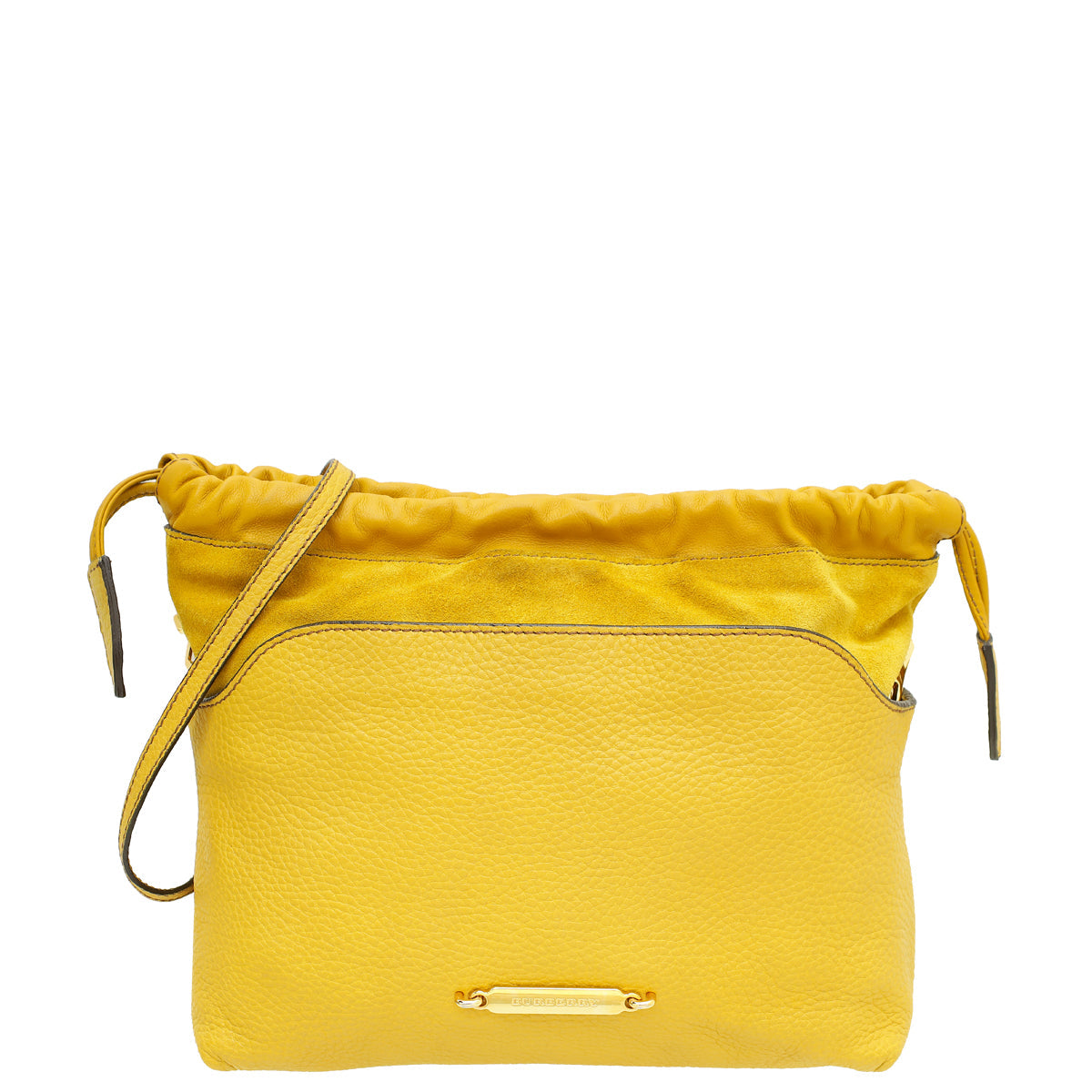 Burberry Mustard Yellow Little Crush Crossbody Bag