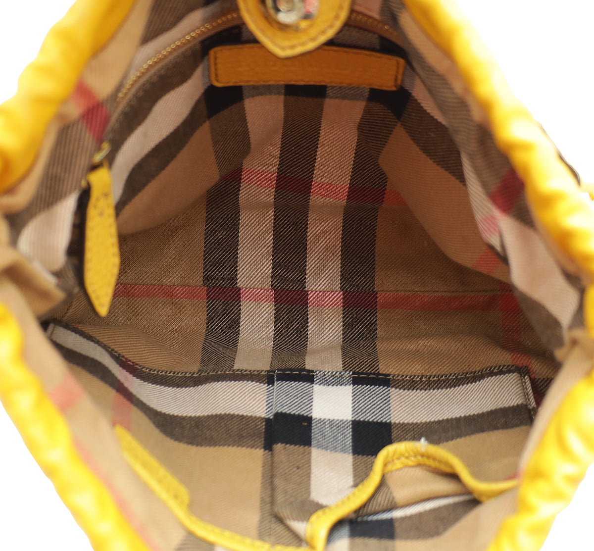 Burberry Mustard Yellow Little Crush Crossbody Bag