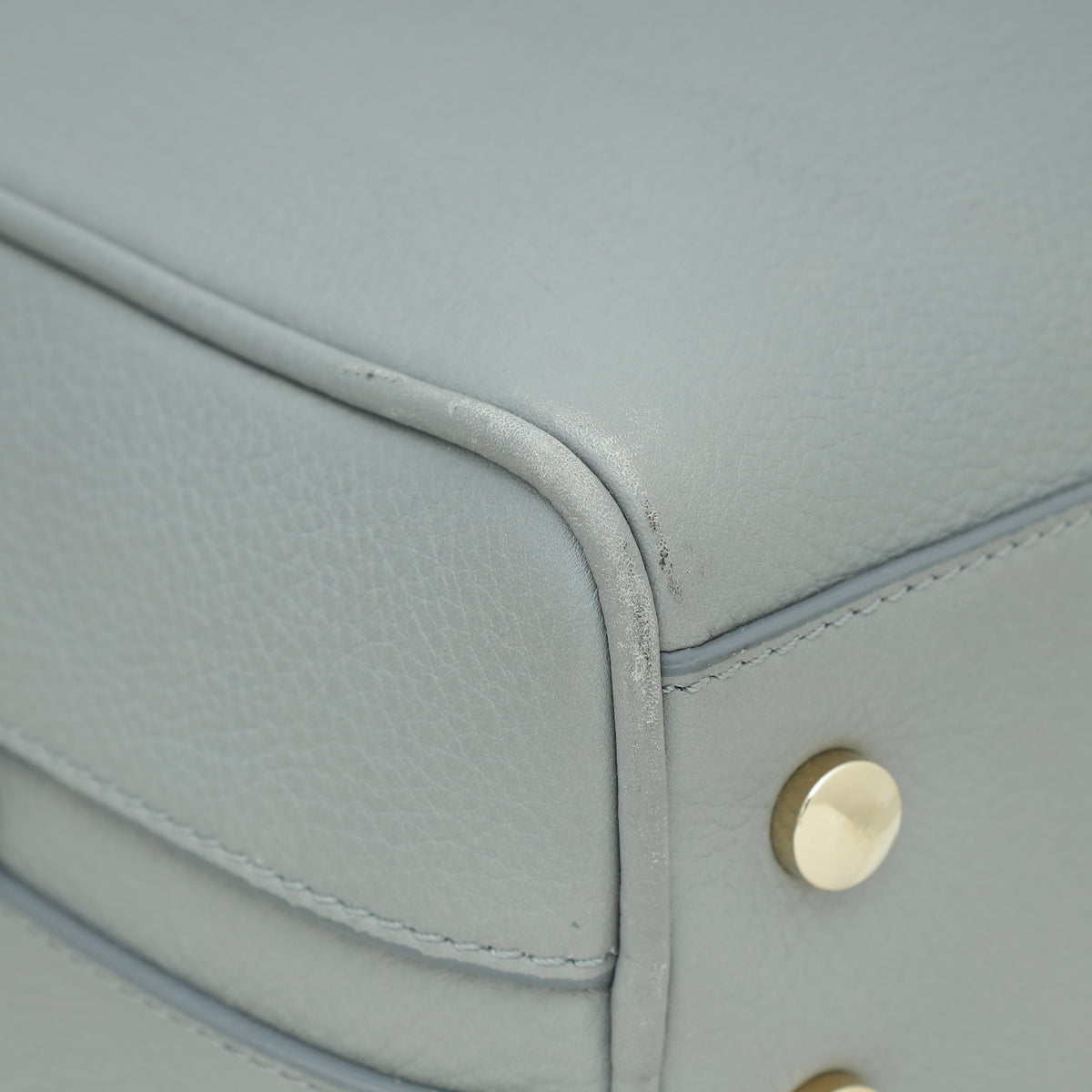 Burberry Bright Cloud Grey Half Cube Bag