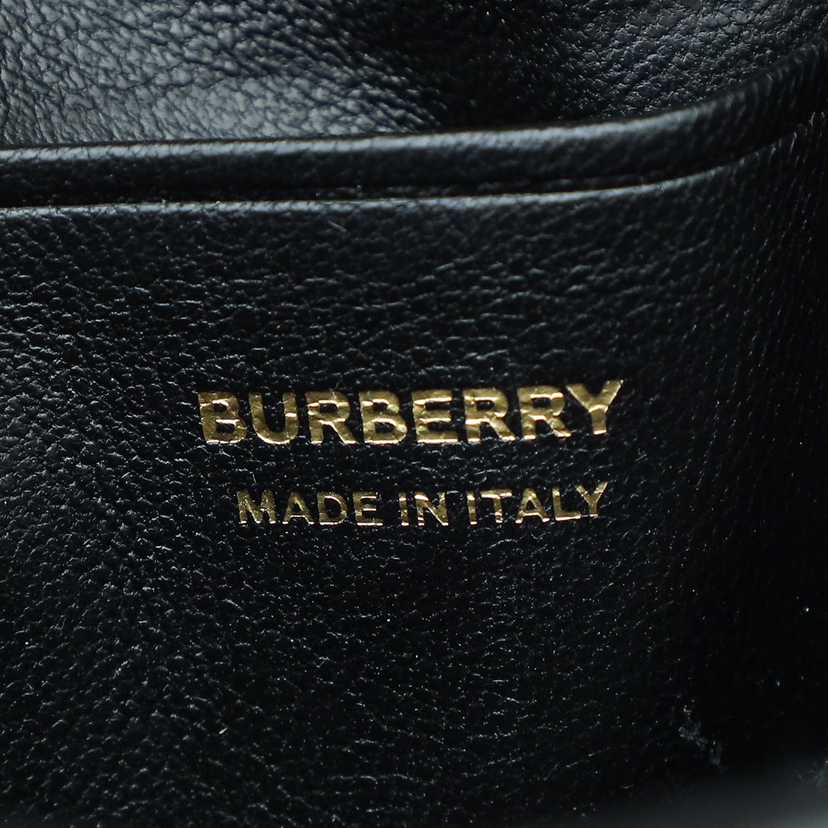 Burberry Black Micro Lola Bucket Chain Bag