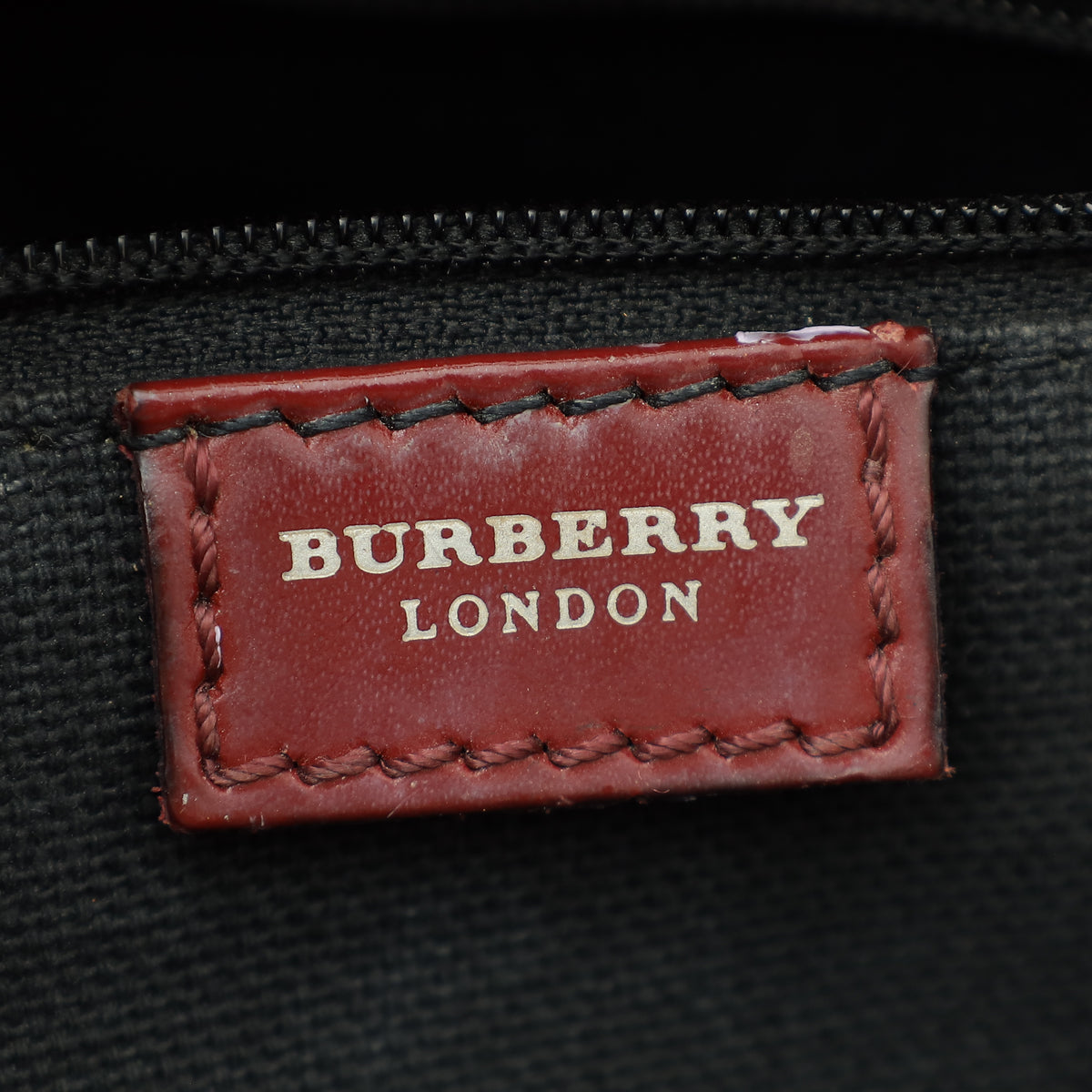 Burberry Bicolor Haymarket Check London Bag