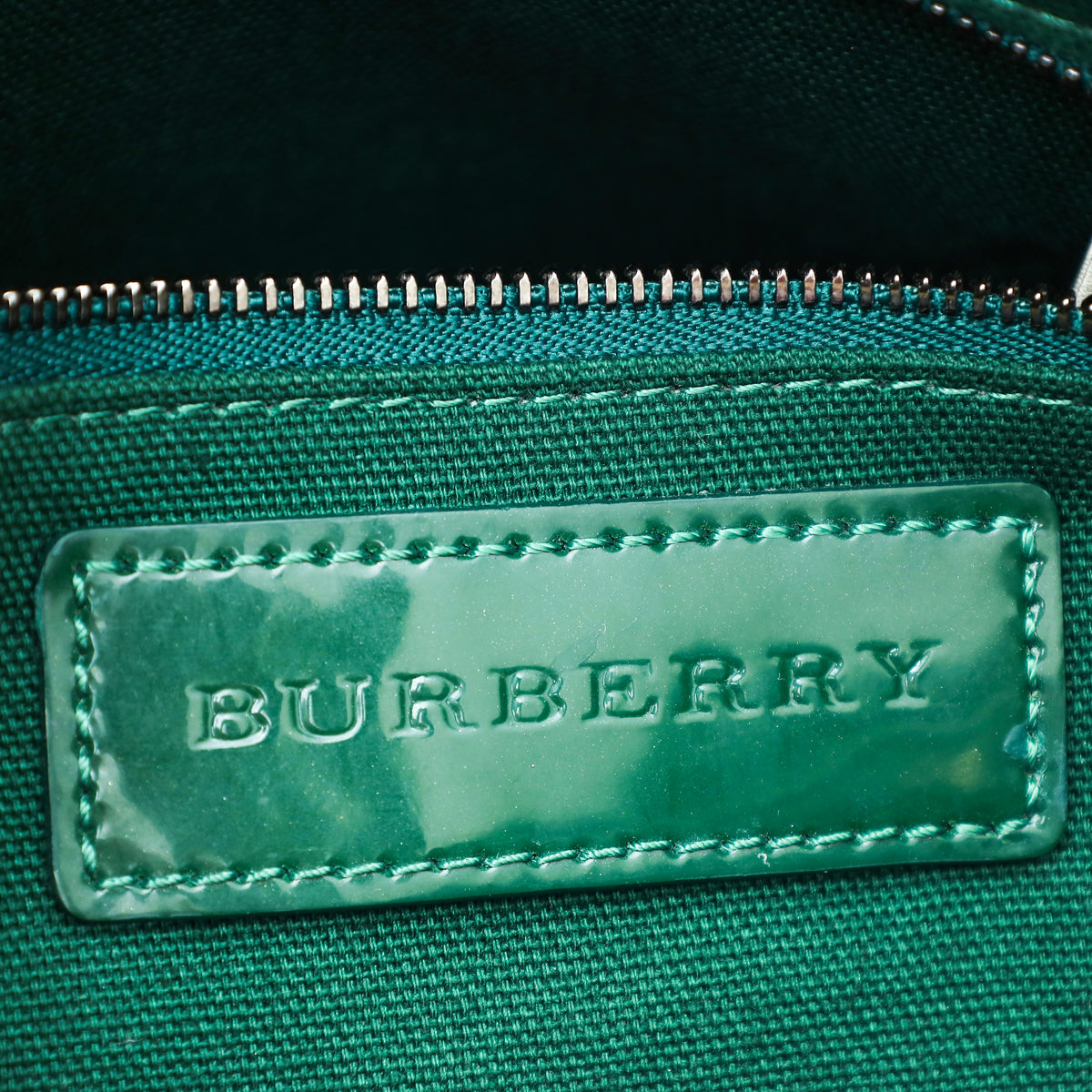 Burberry Green Novacheck Ombre Hobo Bag