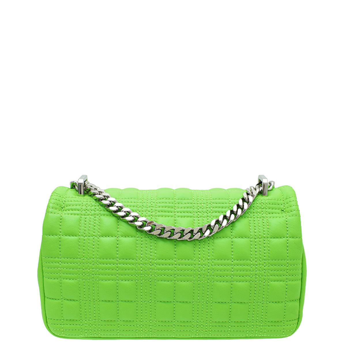 Burberry Brilliant Green Lola Small Flap Bag