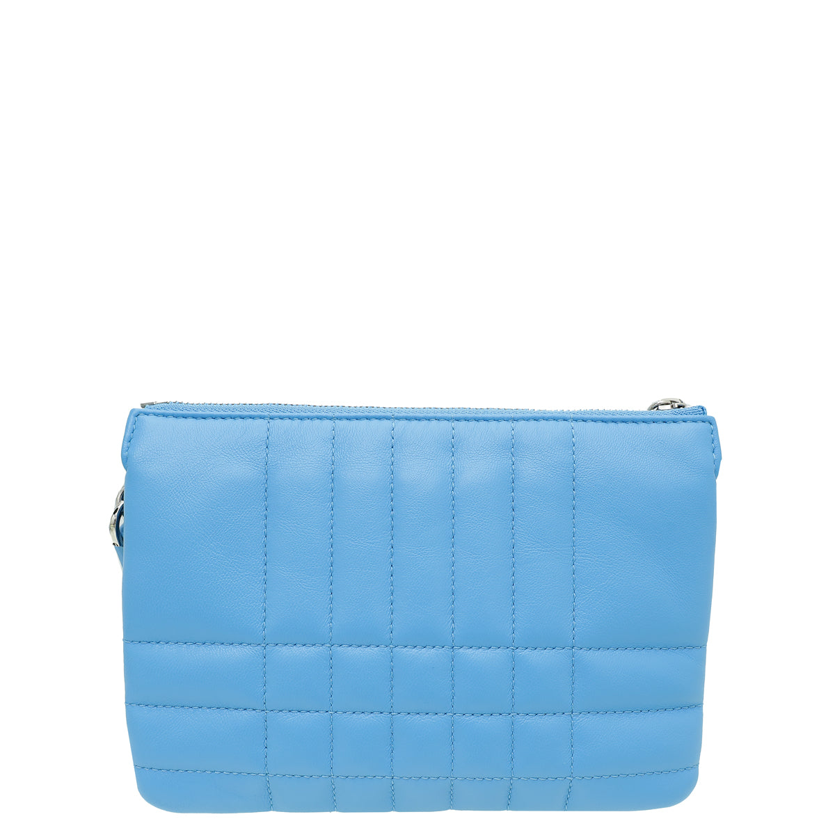 Burberry Bright Sky Blue Lola Double Pouch Crossbody Bag