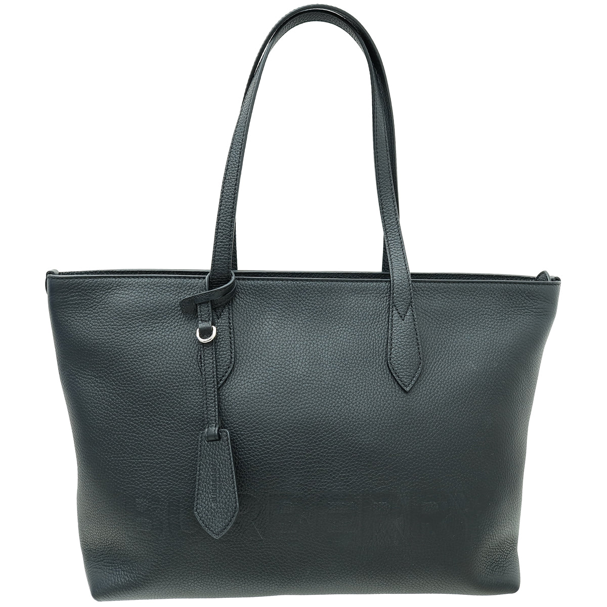 Burberry Black Ardwell Medium Zip Medium Tote Bag