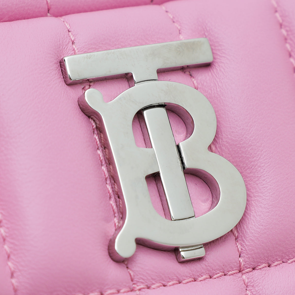 Burberry Primrose Pink Quilted Lola Camera Mini Bag