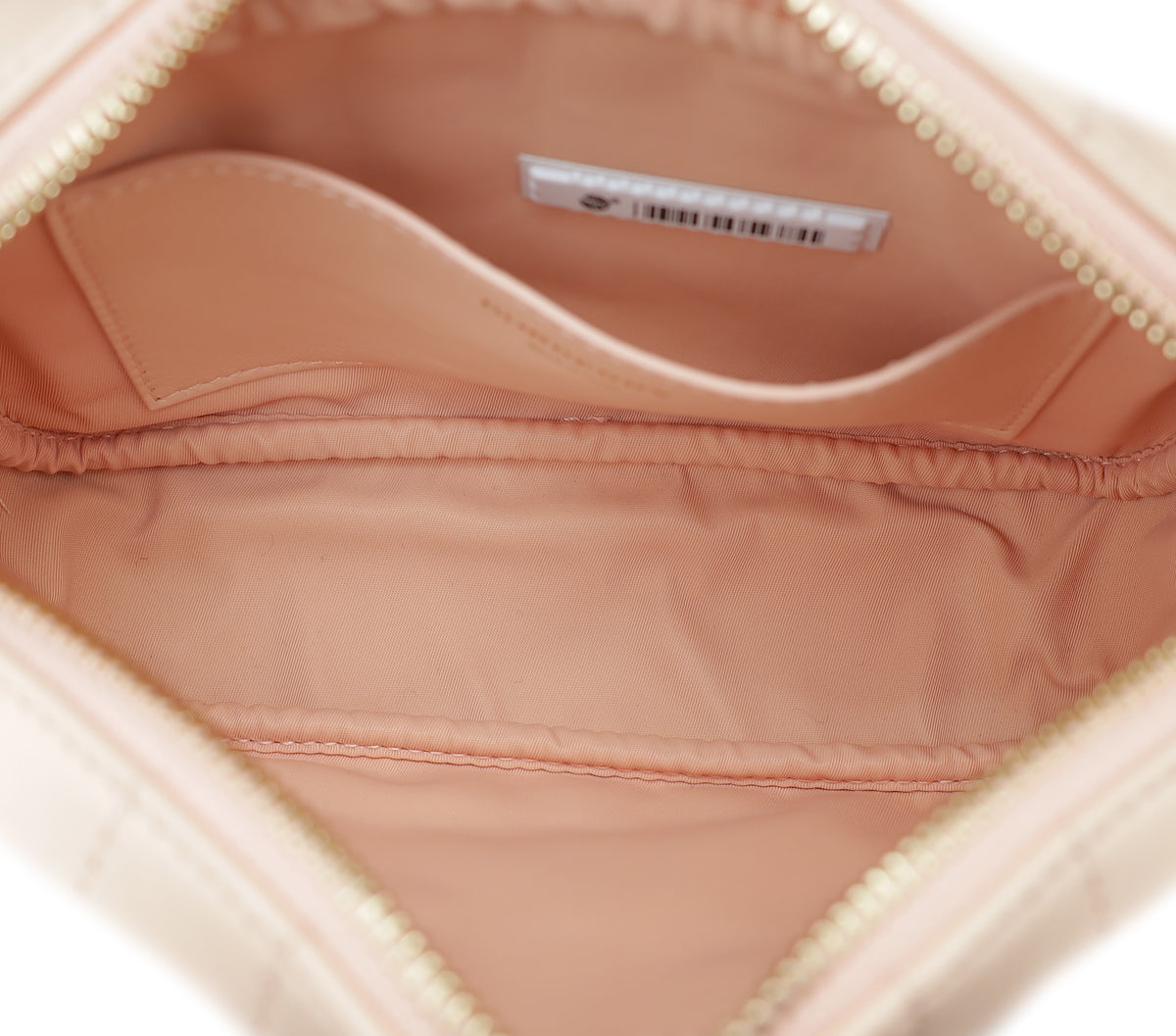 Burberry Peach Quilted Lola Camera Mini Bag