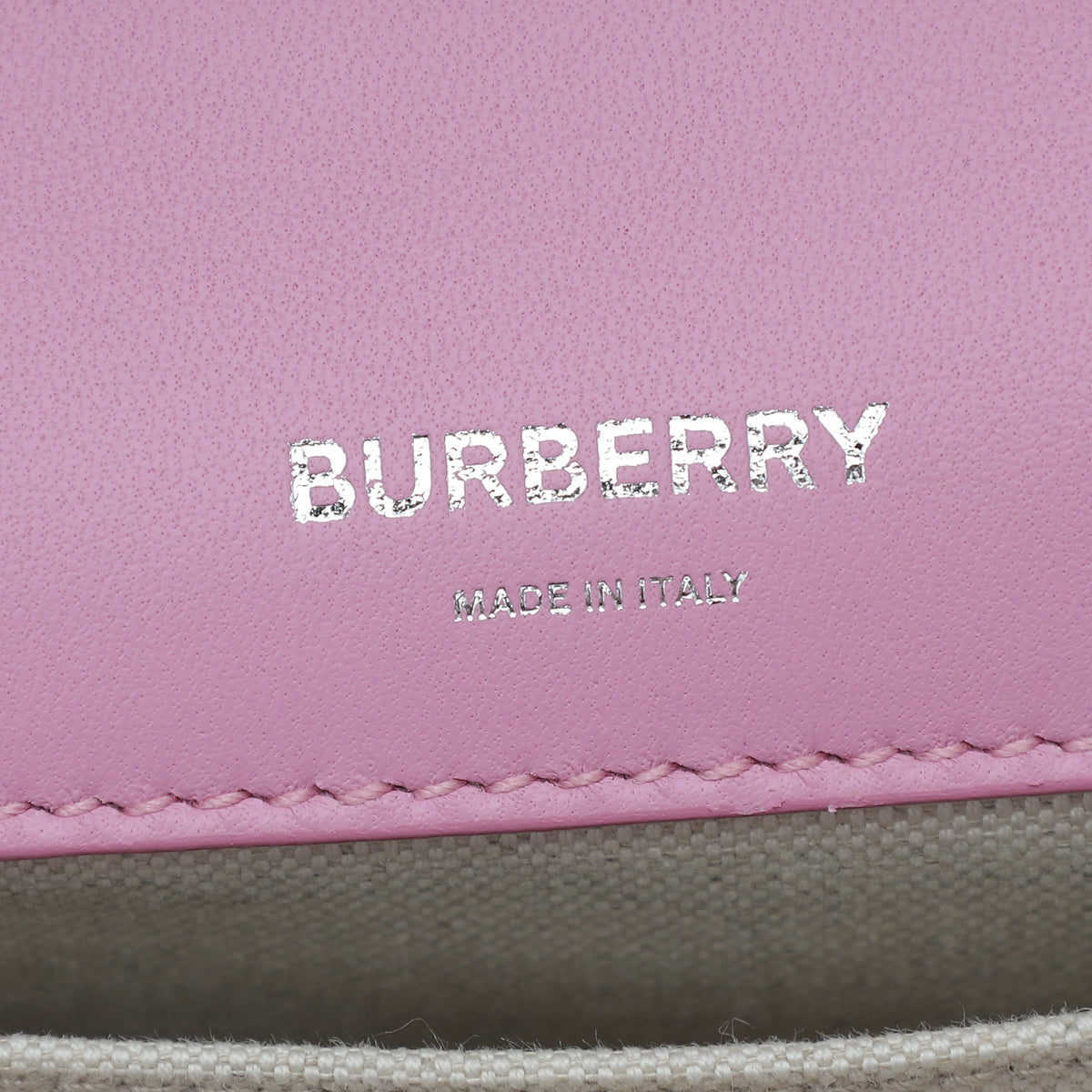 Burberry Primrose Pink Quilted Lola Camera Small Bag