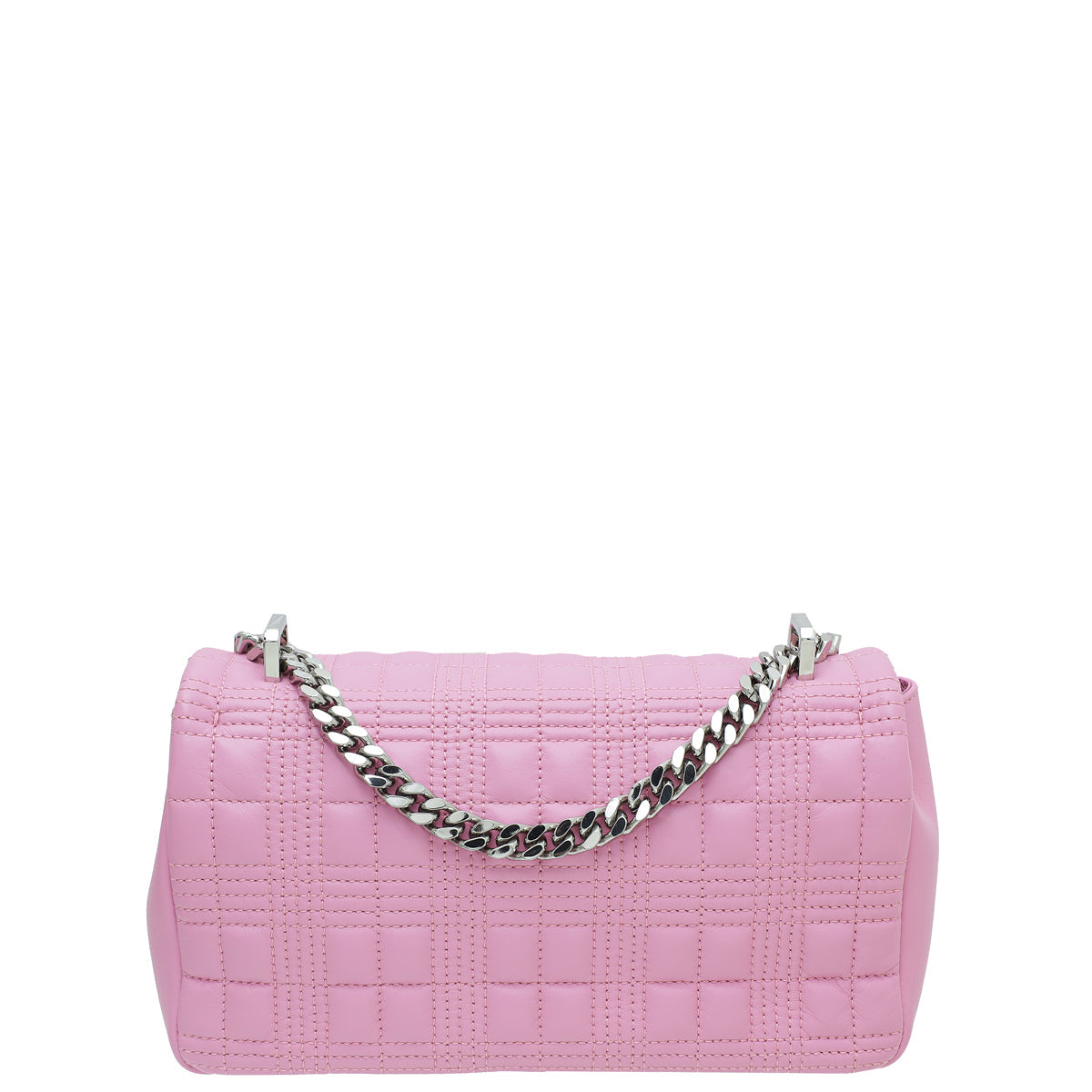 Burberry Primrose Pink Quilted Lola Camera Small Bag