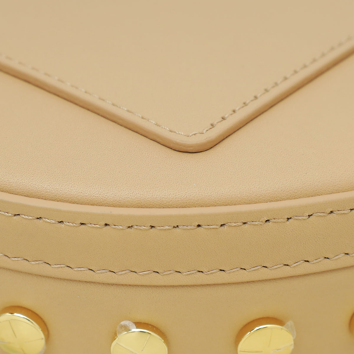 Burberry Cool Beige Studded Olympia Small Bag