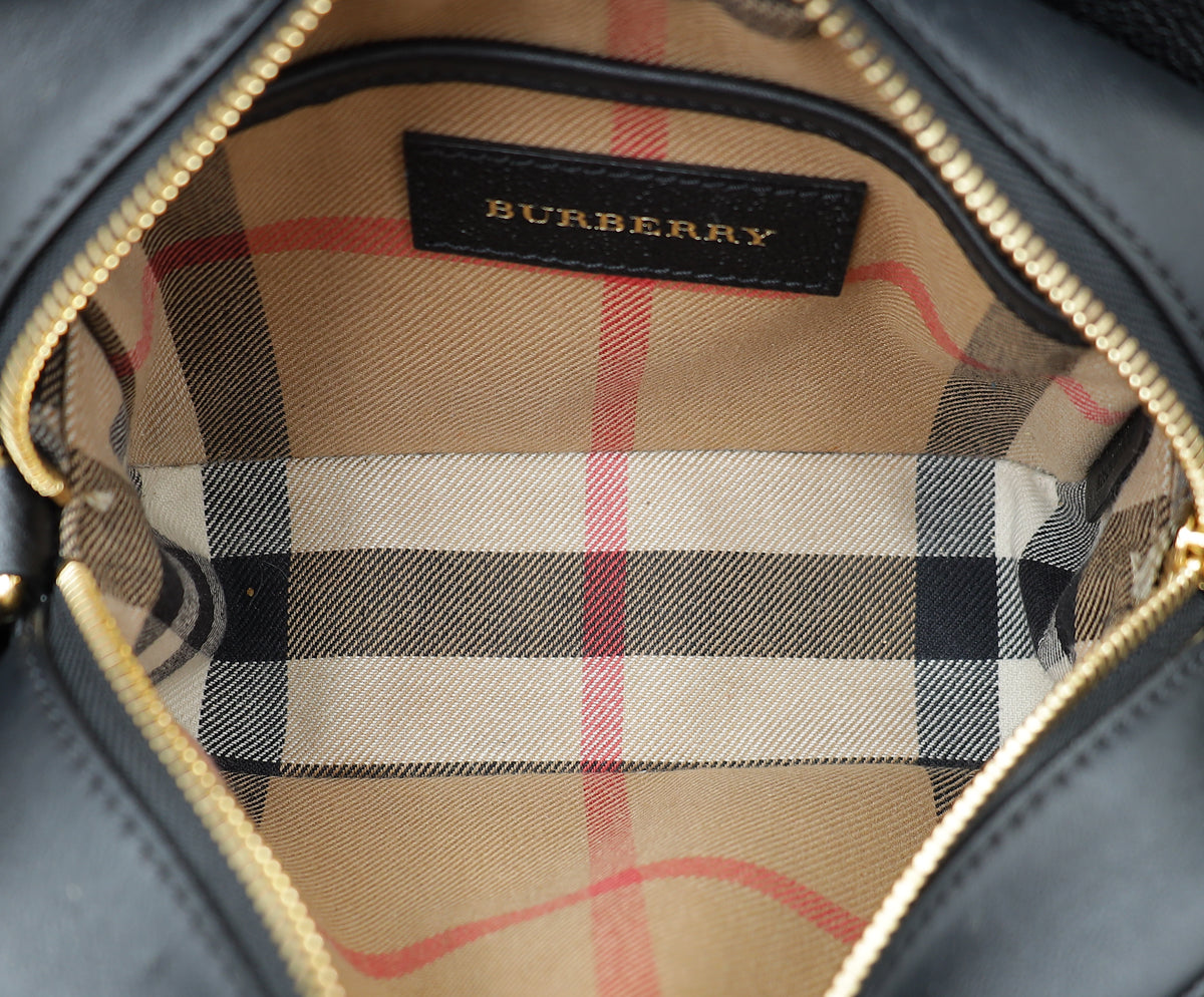 Burberry Black Medley Small Crossbody Bag