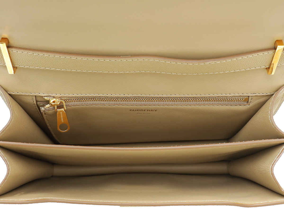 Burberry Archive Beige TB Flap Medium Bag