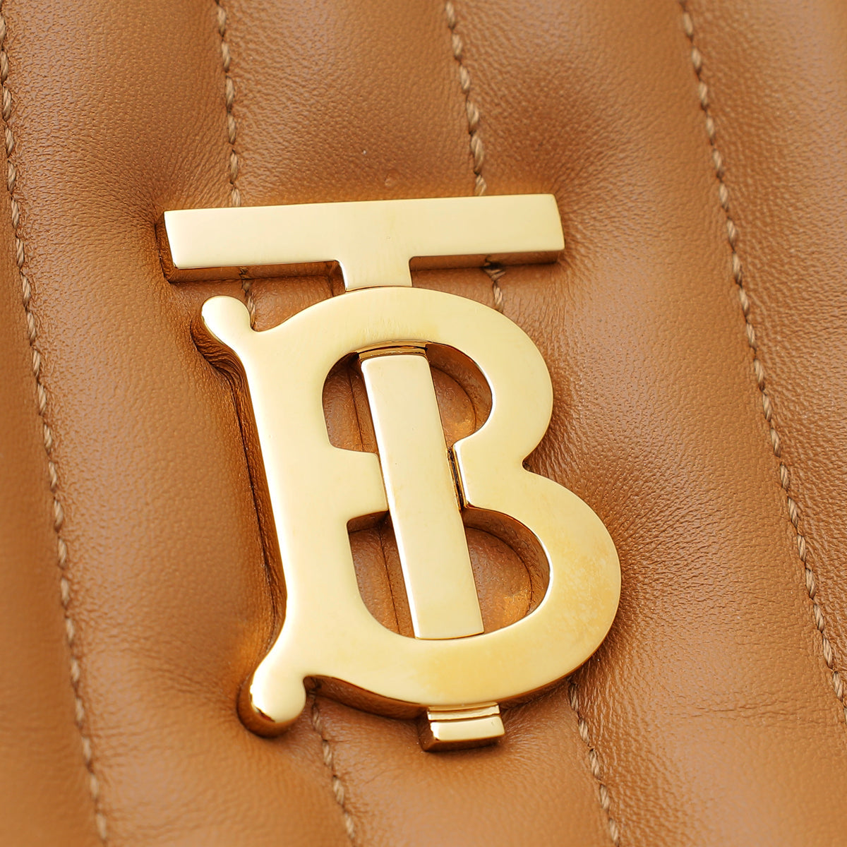 Burberry Maple Brown Lola Bucket Small Bag