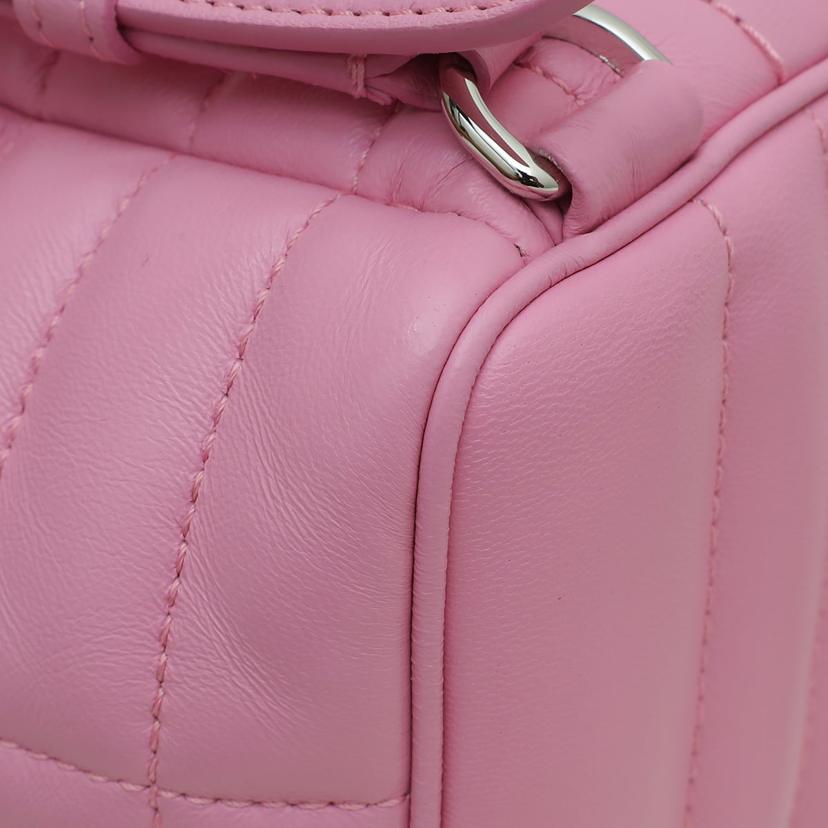 Burberry Primrose Pink TB Logo Lola Backpack Bag