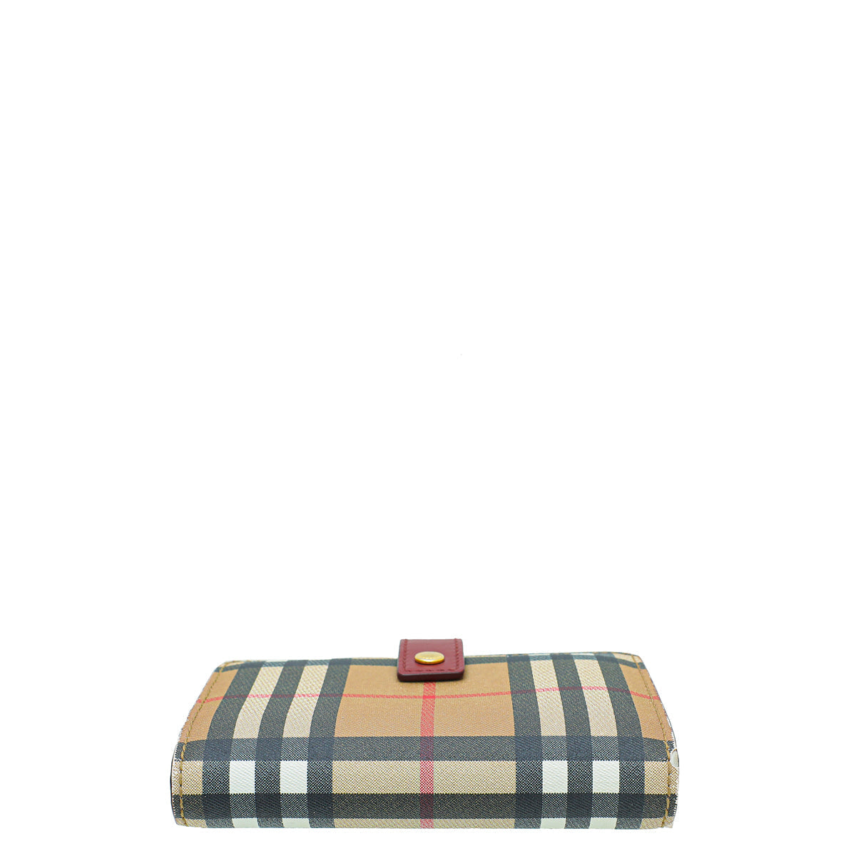 Burberry Bicolor Haymarket Check Wallet