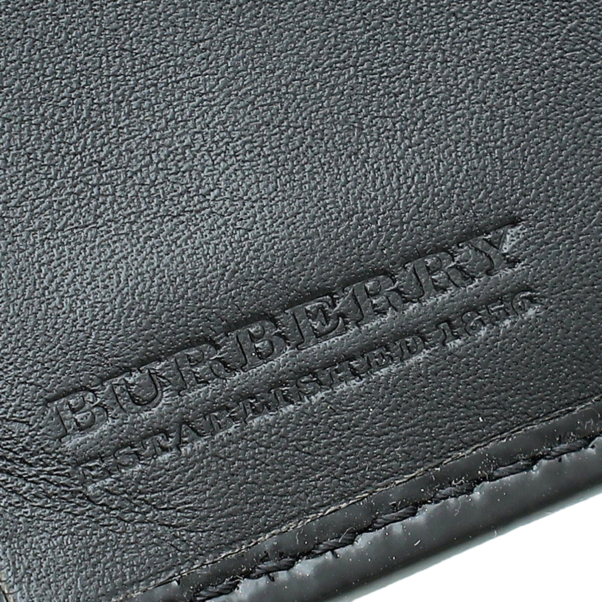 Burberry Black Penrose Compact Wallet