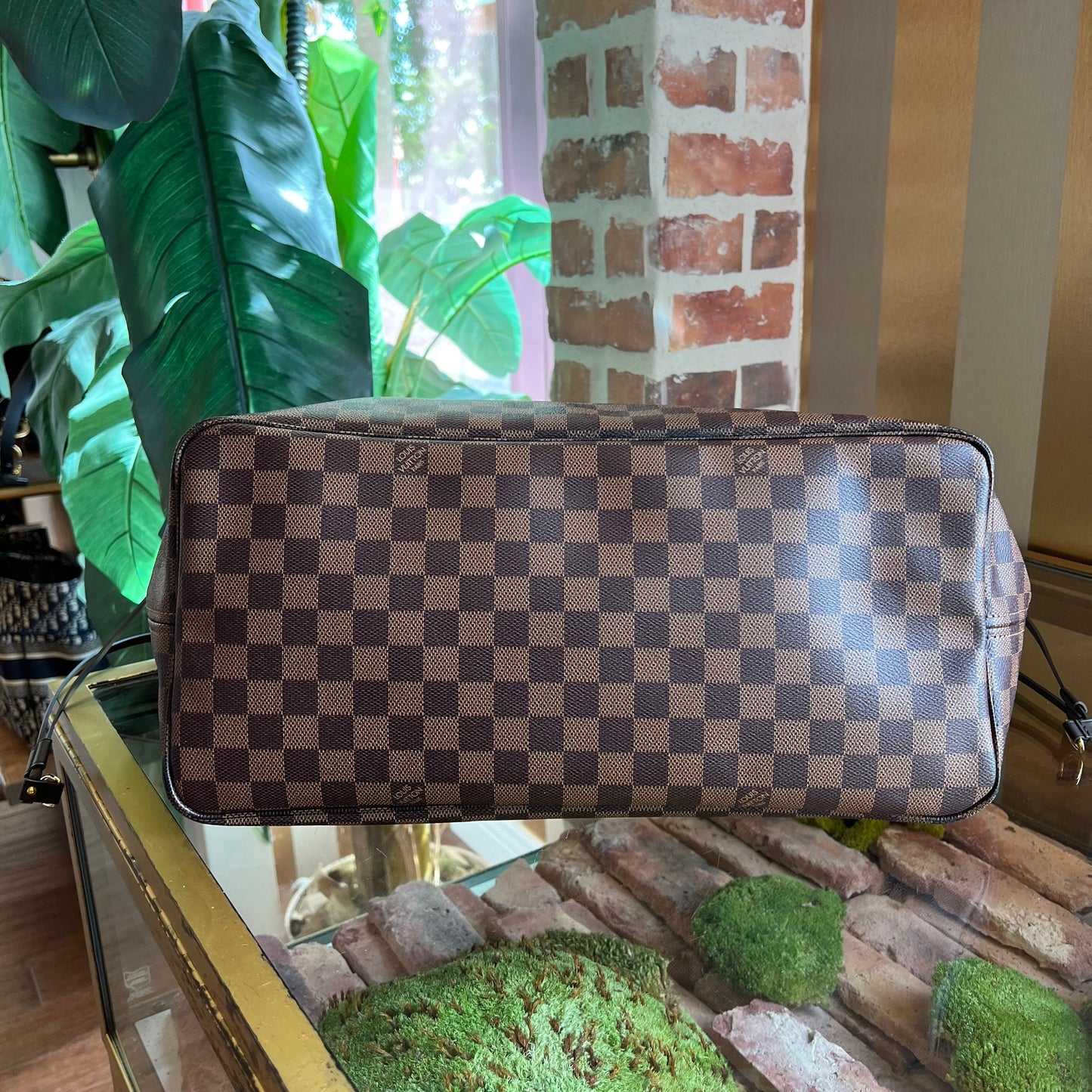 LOUIS VUITTON Neverfull GM Damier Ebene Tote Bag