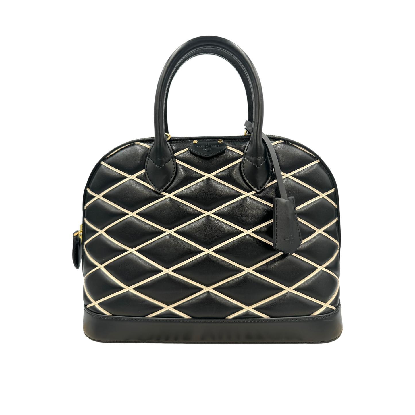 Louis Vuitton Alma PM Black Malletage Leather