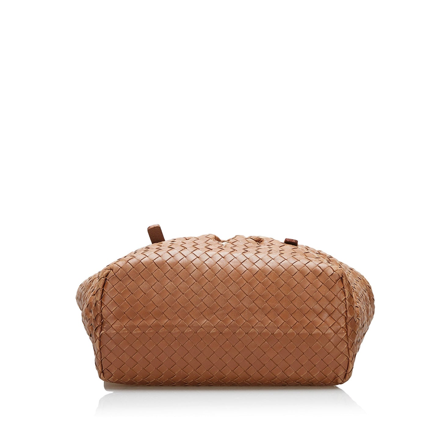 Brown Bottega Veneta Intrecciato Flower Tote