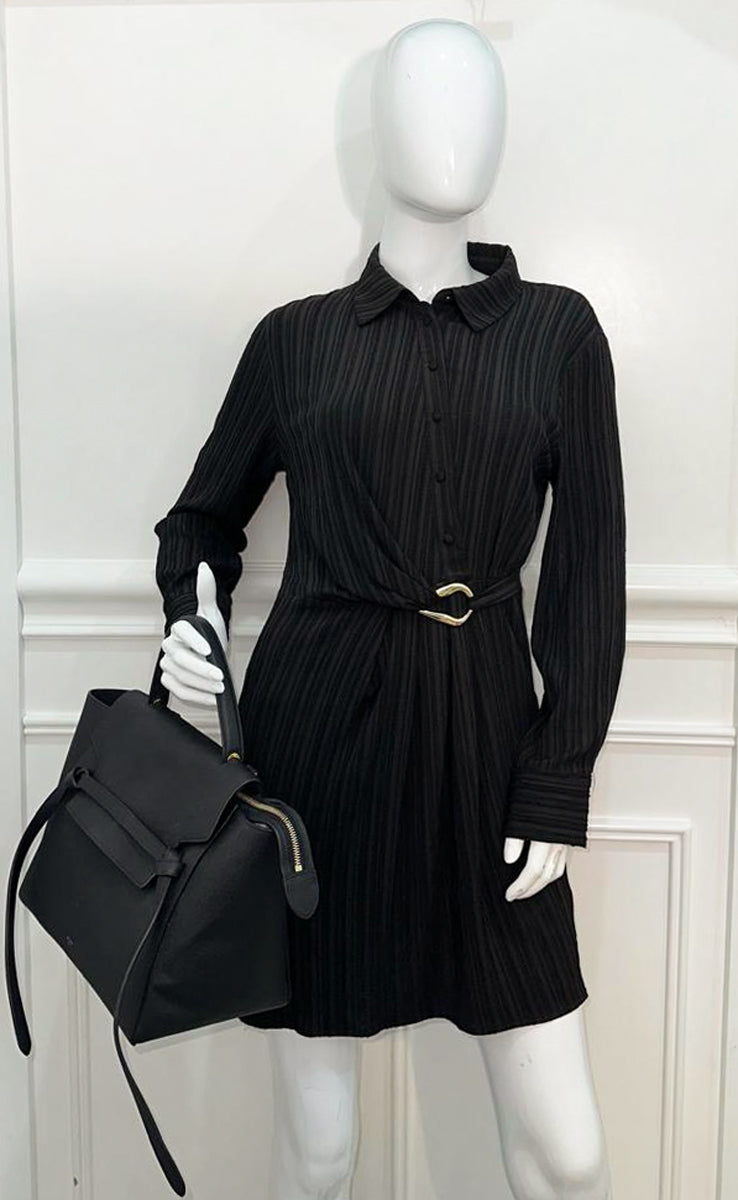 Celine Black Mini Belt Handbag