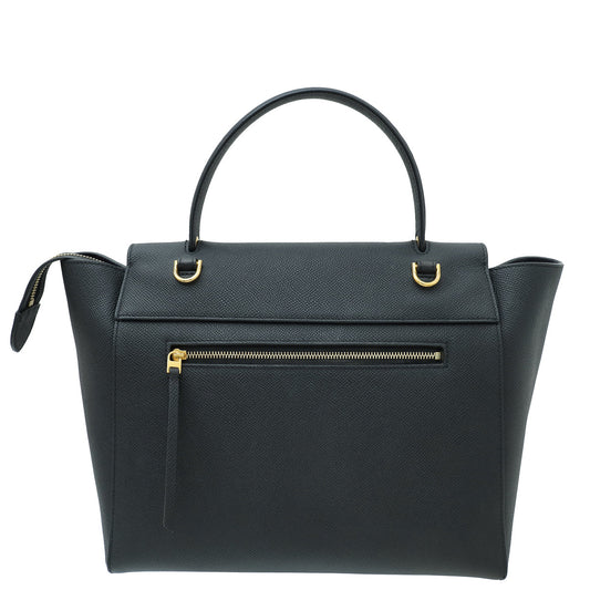 Celine Black Mini Belt Handbag