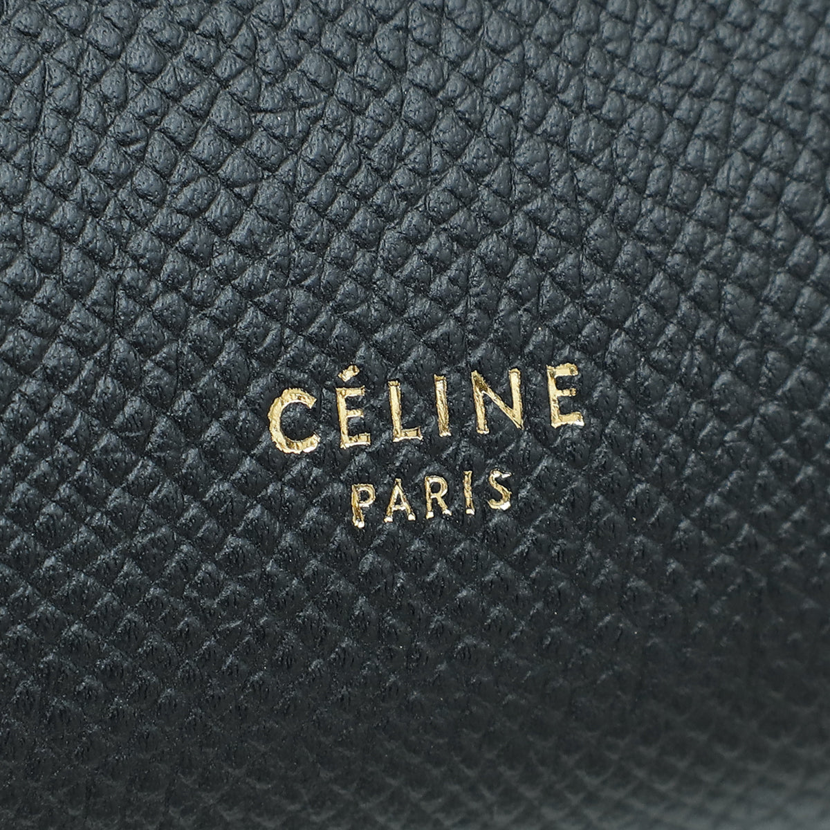 Celine Black Mini Belt Handbag