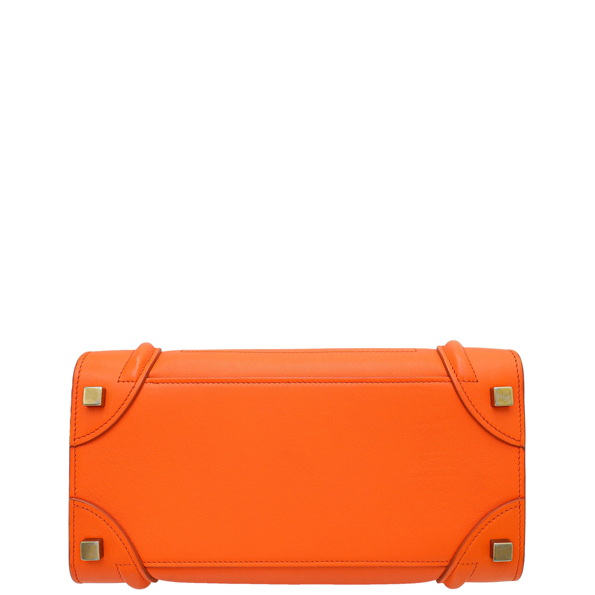 Celine Orange Micro Luggage Bag