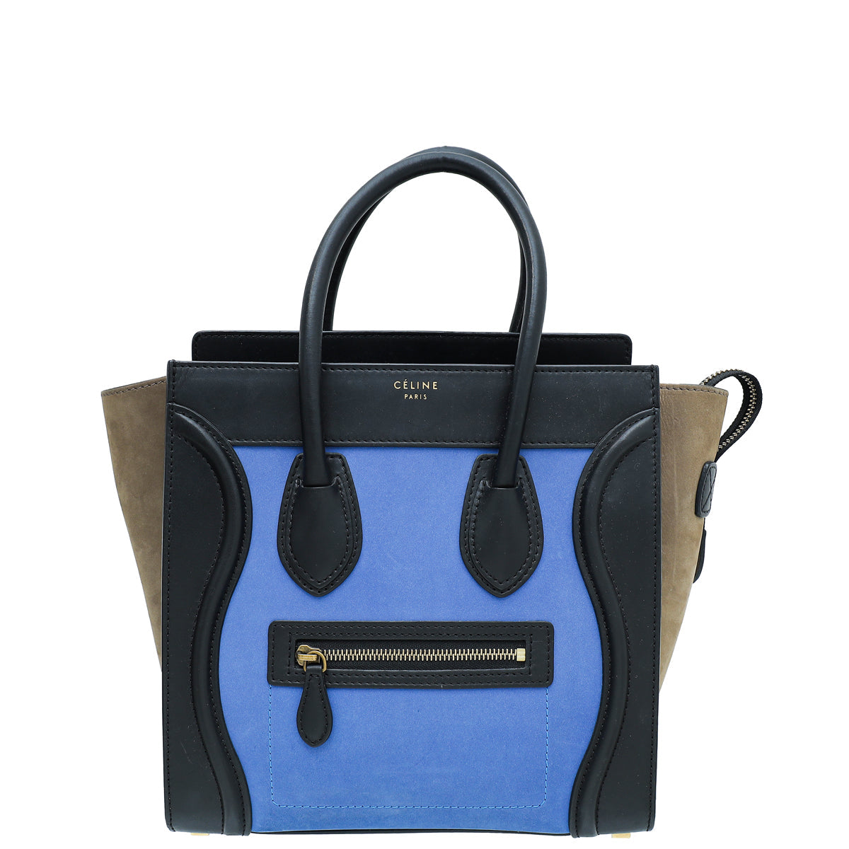 Celine Tricolor Micro Luggage Bag