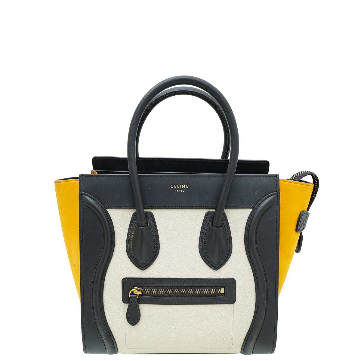 Celine Tricolor Micro Luggage Bag