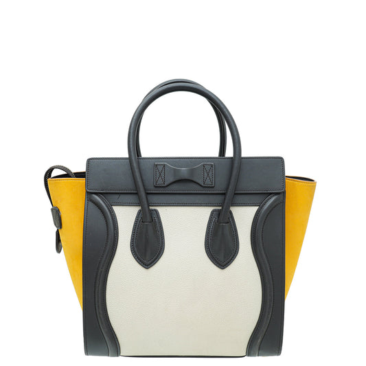 Celine Tricolor Micro Luggage Bag