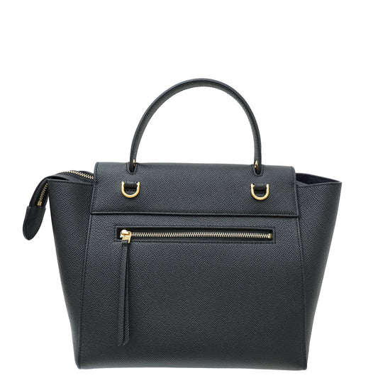 Celine Black Micro Belt Bag