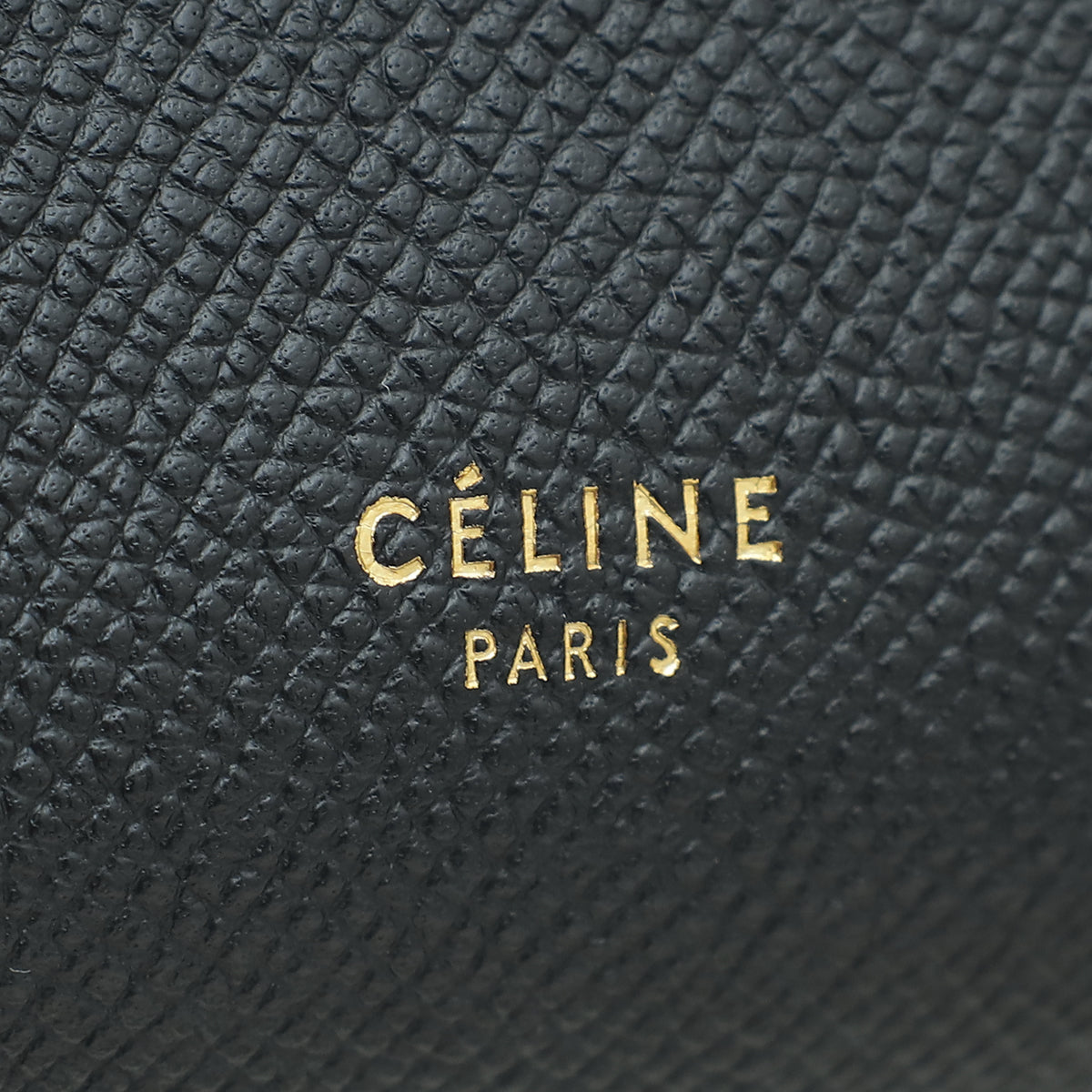 Celine Black Micro Belt Bag