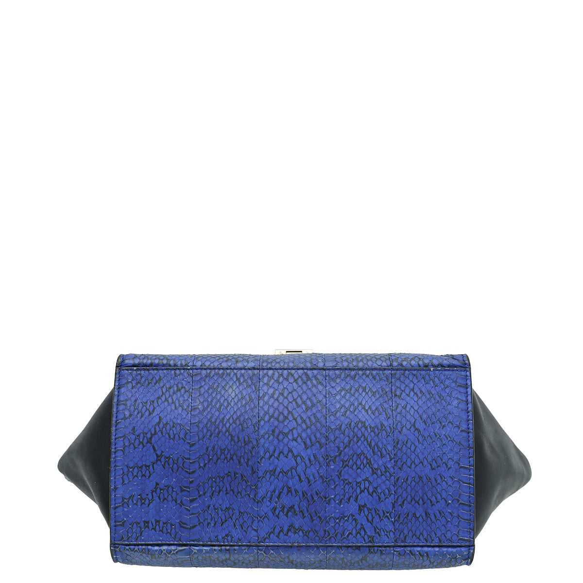 Celine Bicolor Python/Calf Trapeze Bag