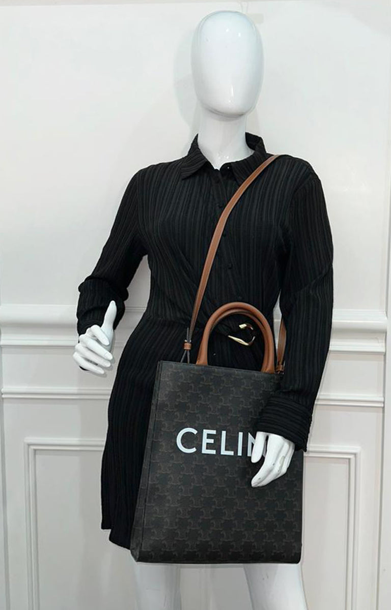 Celine Tan Vertical Cabas Small Bag