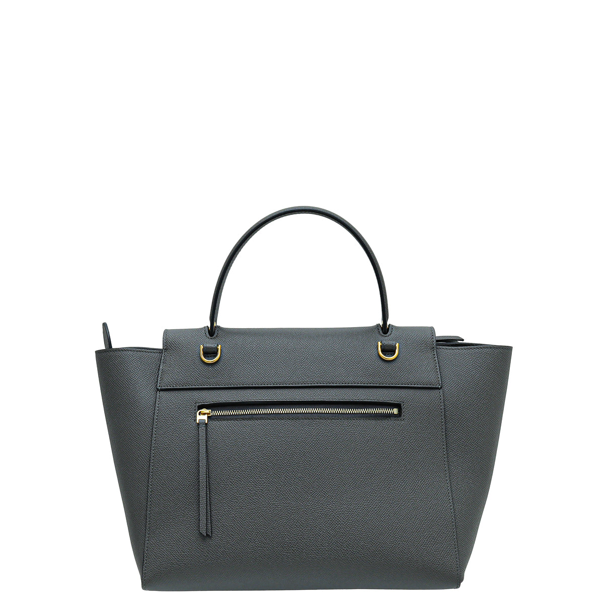 Celine Grey Micro Belt Top Handle Bag