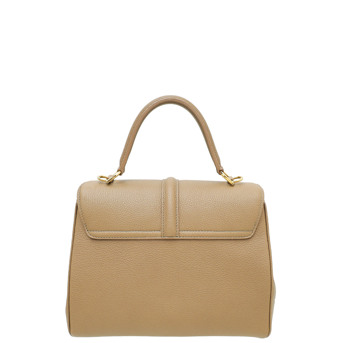 Celine Etoupe 16 Top Handle Small Bag