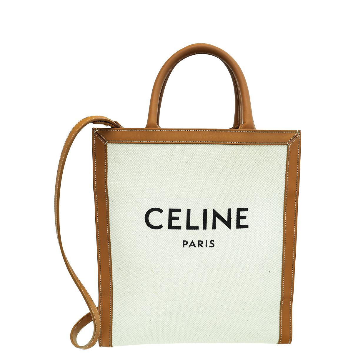 Celine Bicolor Vertical Cabas Small Bag